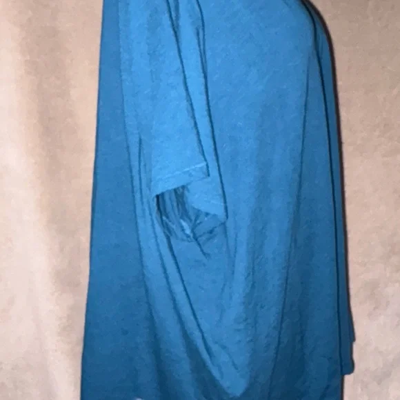 EVRI Teal Short Sleeve Women's Top - Picture 2 of 3